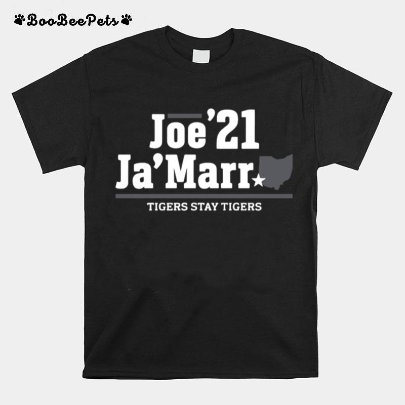 Joe 21 Jamarr Tigers Stay Tigers T-Shirt