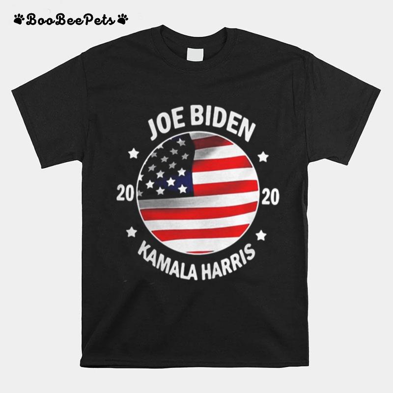 Joe Biden 2002 Kamala Harris American Flag Independence Day T-Shirt