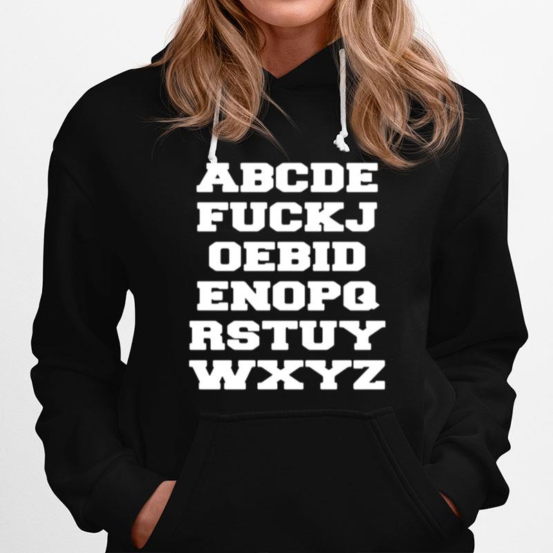 Joe Biden Alphabet Hoodie