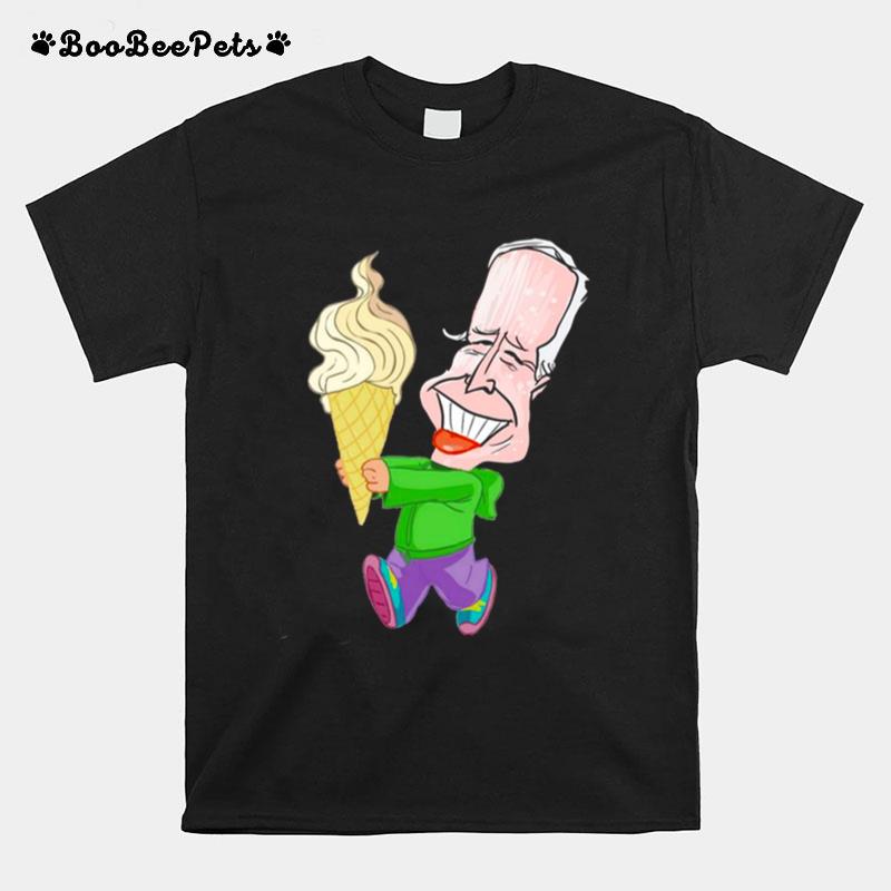 Joe Biden National Ice Cream Day T-Shirt