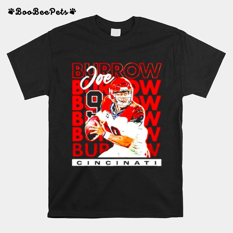 Joe Burrow Cincinnati Bengals 2022 Champion Afc North T-Shirt