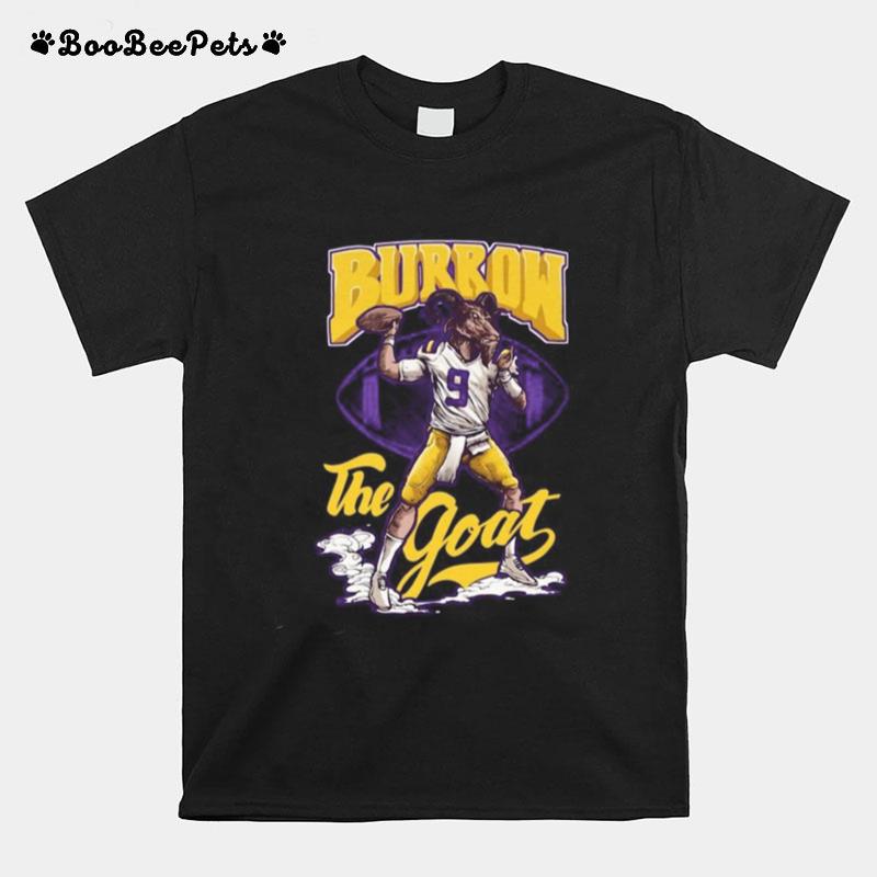 Joe Burrow Lsu Tigers Football The Goat T-Shirt