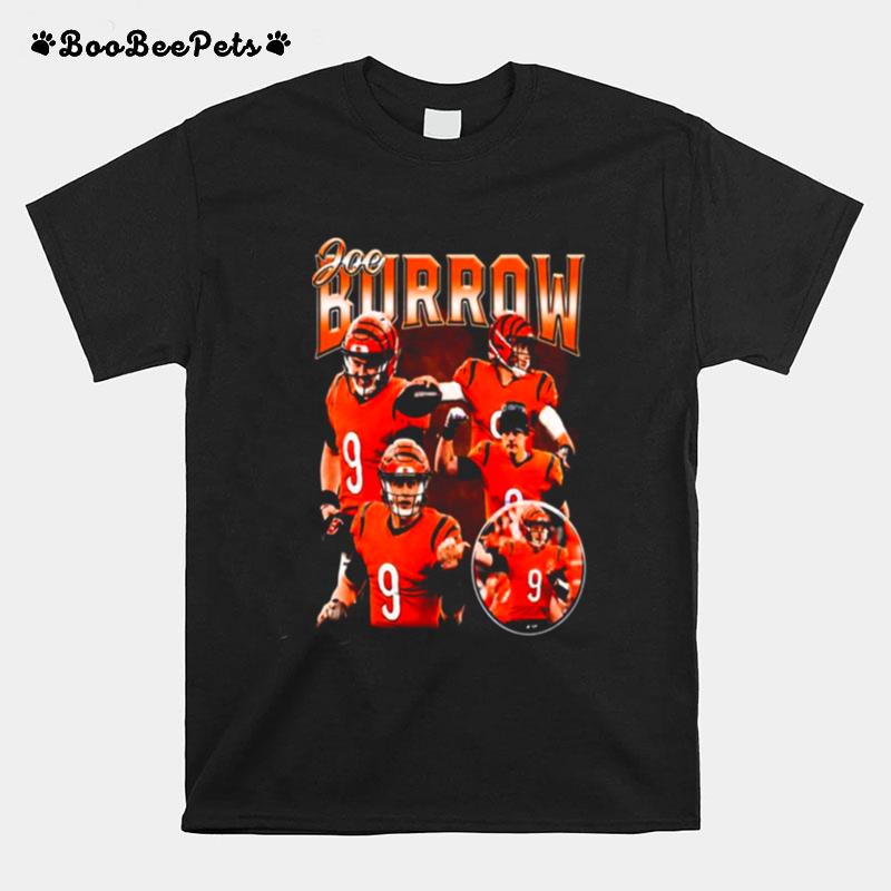 Joe Burrow Vintage Cincinnati Football Unisex T-Shirt
