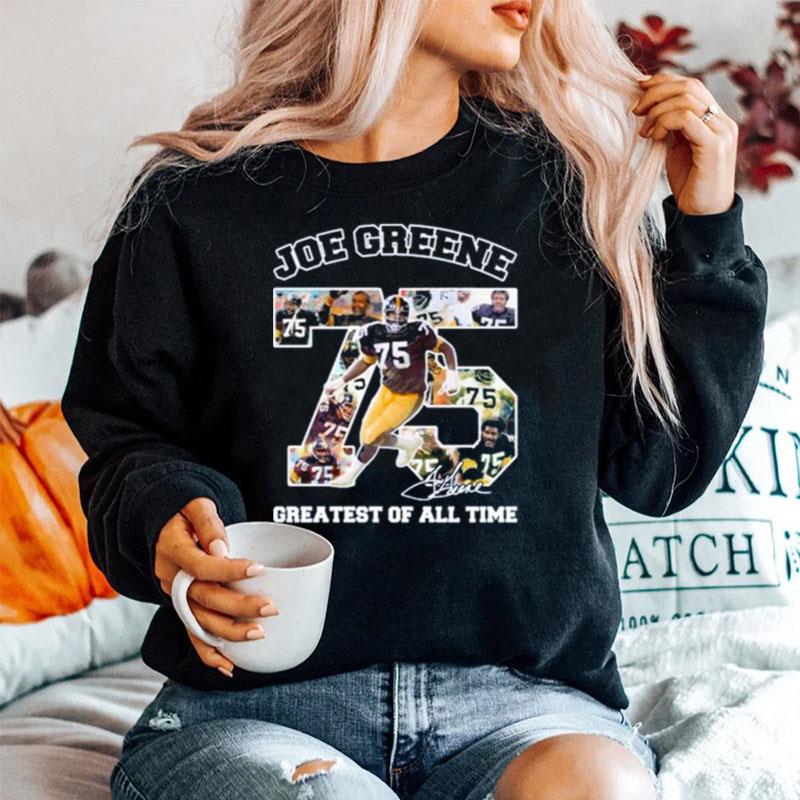 Joe Green 75 Greatest Of All Time Signature Sweater