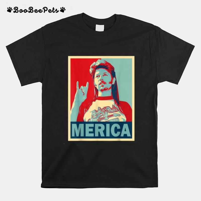 Joe Merica Hope Happy 4Th Of July Merica Funny American Flag T B0B4Z94Tvk T-Shirt