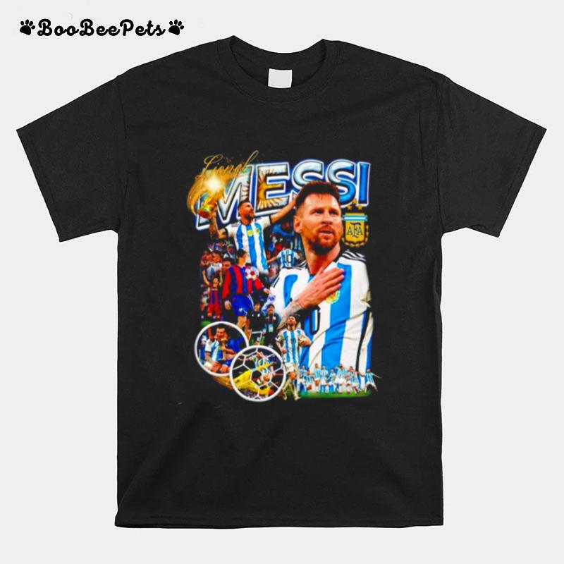 Joe Thomlinson Wearing Lionel Messis T-Shirt