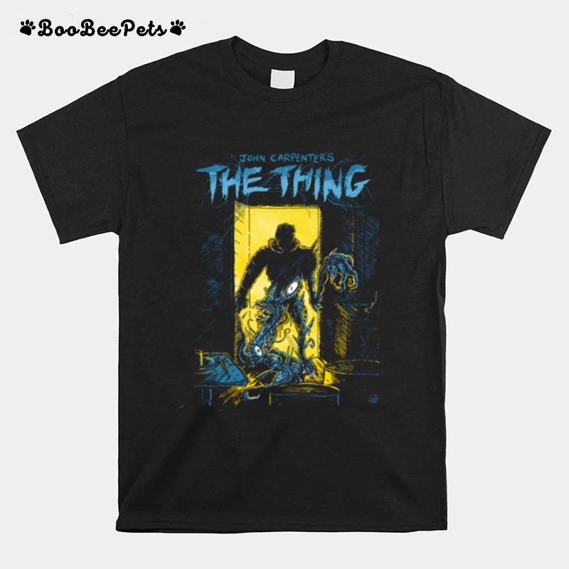 John Carpenters The Thing Horror Film 80S Halloween T-Shirt