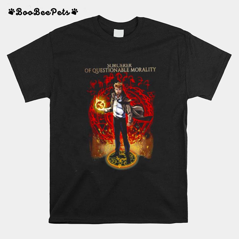 John Constantine Hellblazer Cartoon T-Shirt