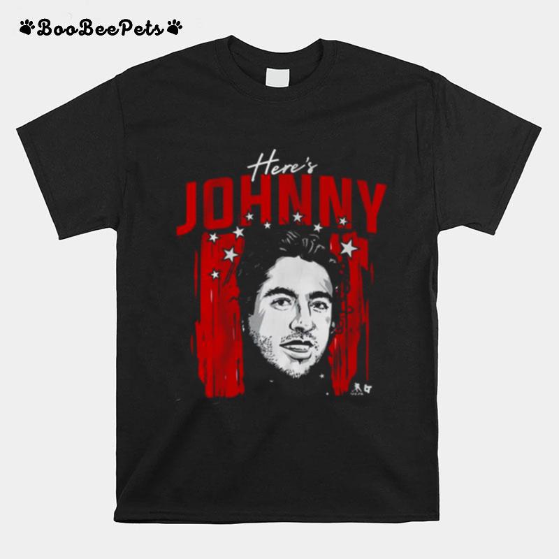 Johnny Gaudreau Heres Johnny Columbus T-Shirt