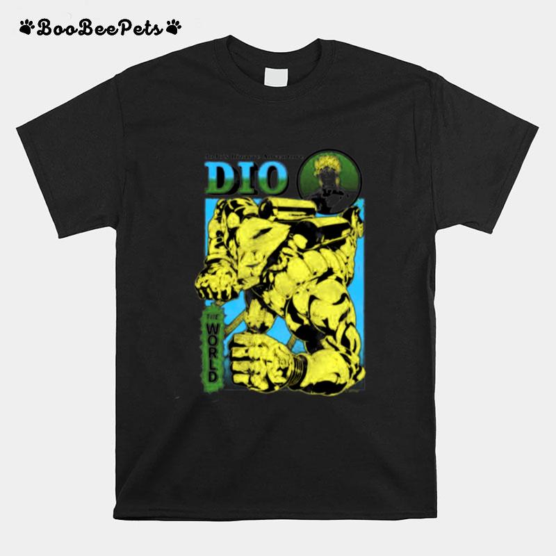 Jojos Bizarre Adventure Dio And The World New T-Shirt