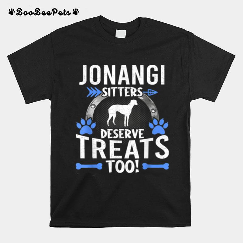 Jonangi Sitters Deserve Treats Dogs T-Shirt