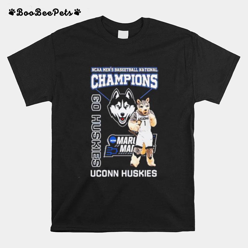 Jonathan The Husky 2023 Ncaa Mens Basketball National Champions Uconn T-Shirt