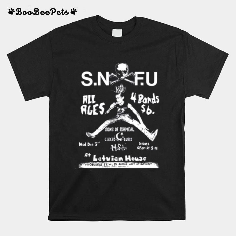 Joni Mitchell Tapes Snfu Vintage T-Shirt