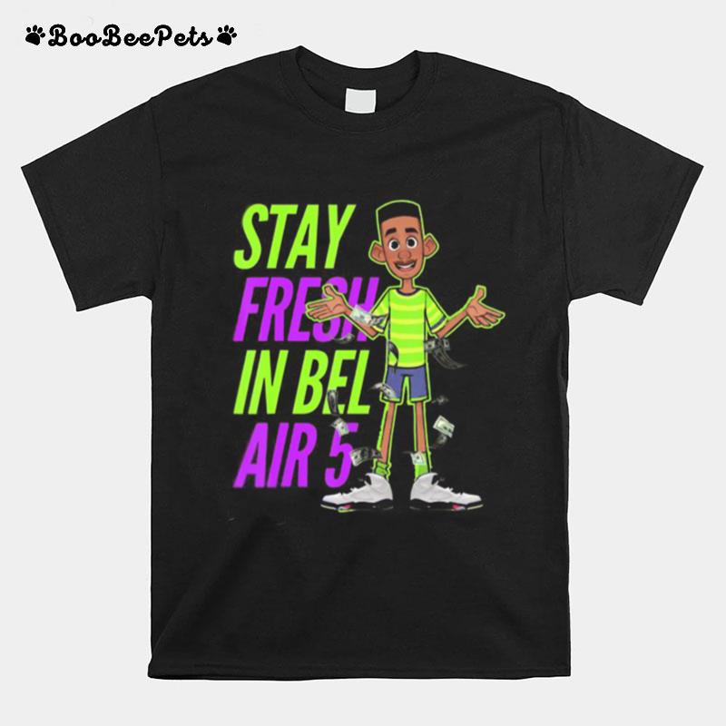 Jordan Bel Air Retro 5 Stay Fresh In Bel T-Shirt