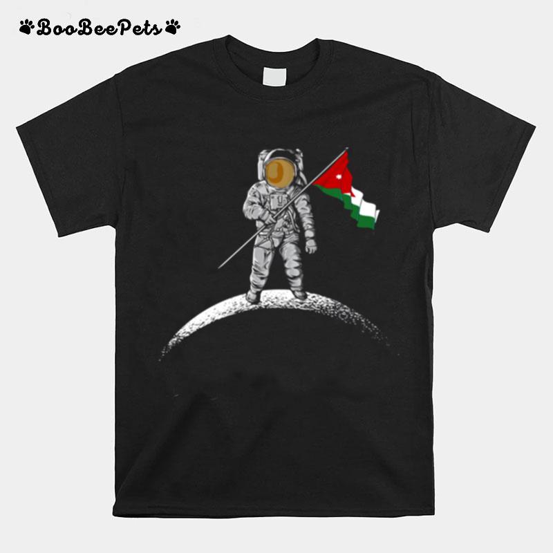 Jordan Heritage Jordanian Astronaut Moon T-Shirt