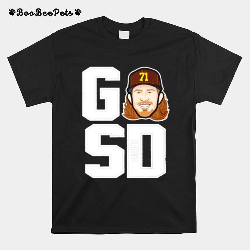 Josh Hader San Diego Padres Go Sd T-Shirt