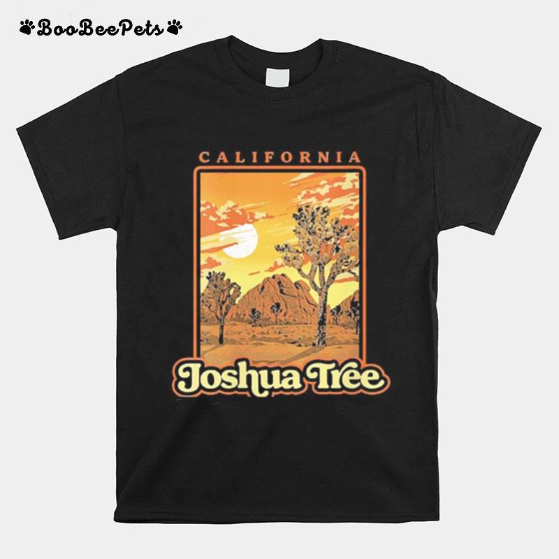 Joshua Tree National Park Vintage Wpa Poster Style T-Shirt