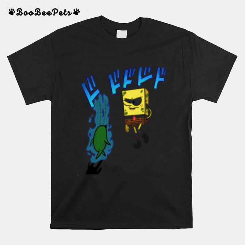 Jotaro Squarepants Jotaro Kujo Jojos Bizarre Adventure T-Shirt