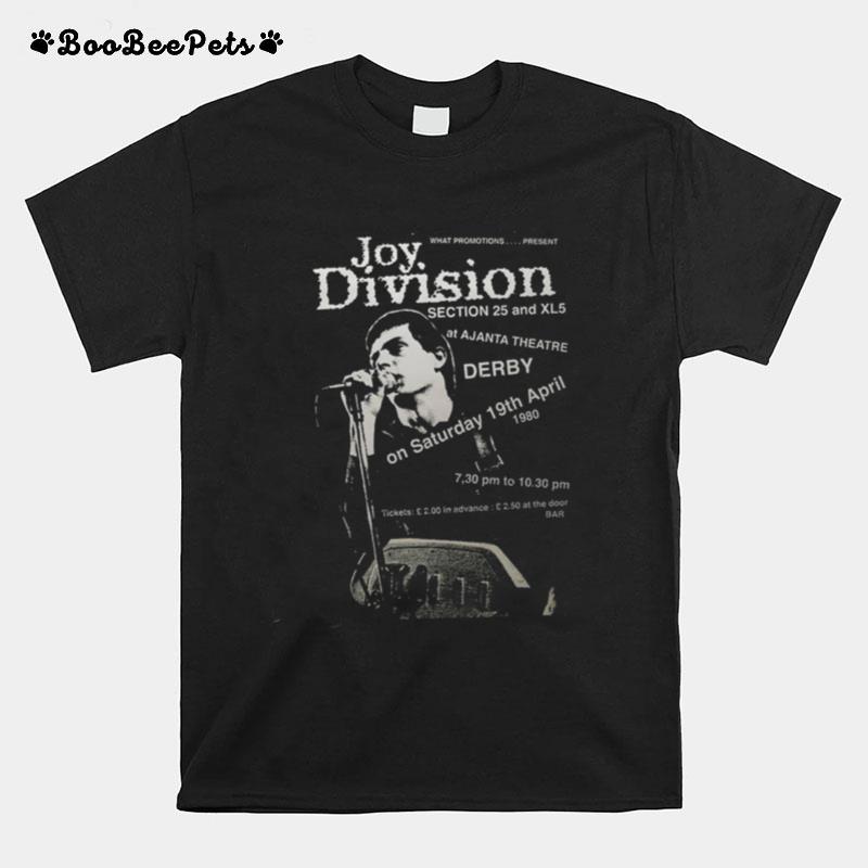 Joy Division With Ian Curtis T-Shirt