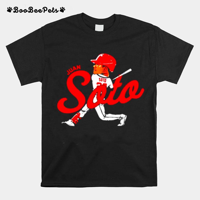 Juan Soto Baseball Cartoon T-Shirt