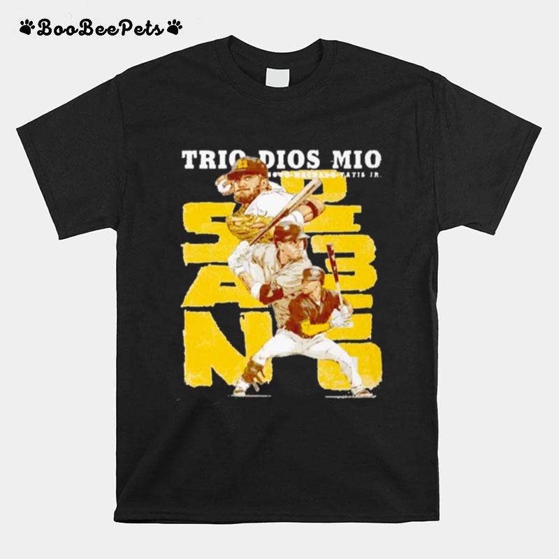 Juan Soto Manny Machado Fernando Tatis Jr. San Diego Trio T-Shirt