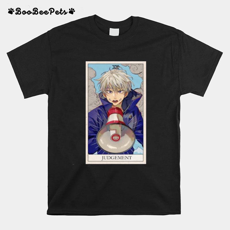 Judgement Card Toge Inumaki Jujutsu Kaisen Anime T-Shirt