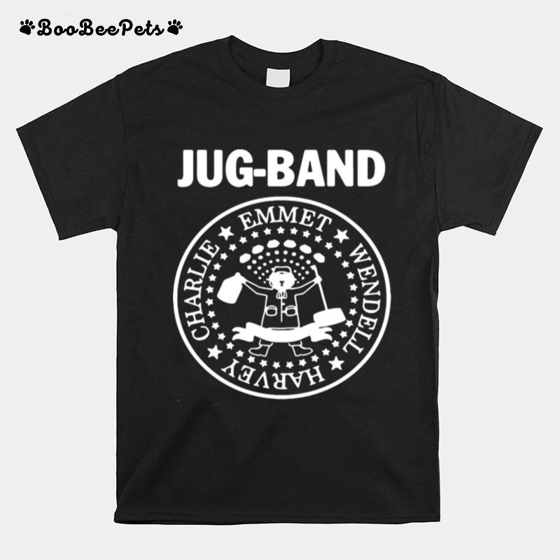 Jug Band Charlie Emmet Wendell Hervey T-Shirt