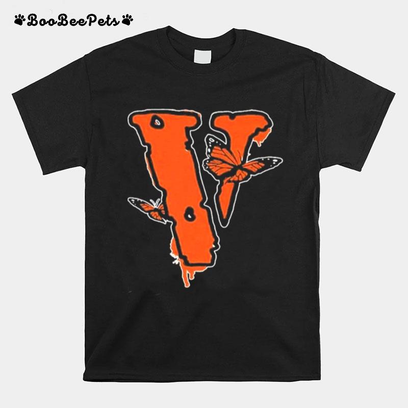 Juice Wrld X Vlone Butterfly T-Shirt