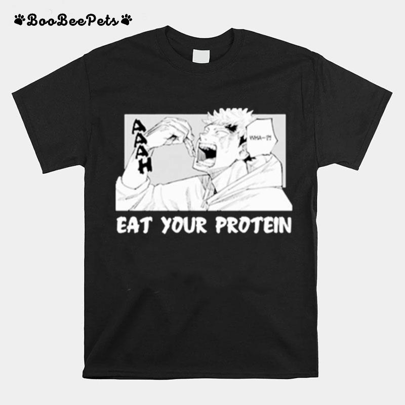 Jujutsu Kaisen Eat Your Protein T-Shirt
