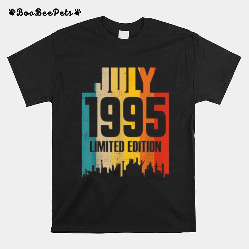 July 1995 Limited Edition Retro Vintage T-Shirt