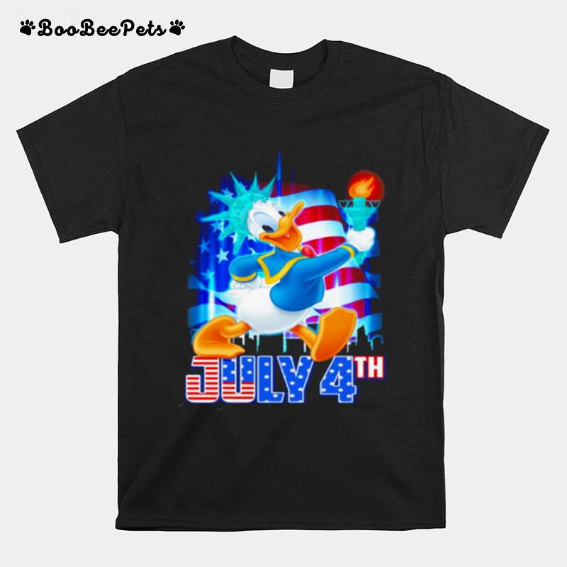 July 4H Independence Donald Disney T-Shirt