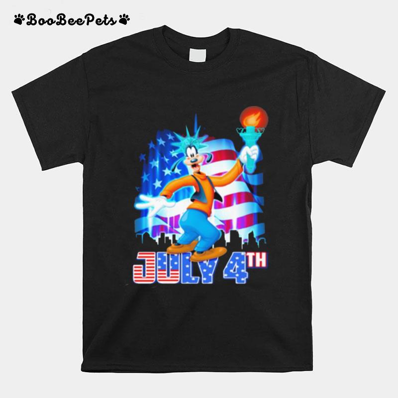 July 4Th Independence Pluto Disney T-Shirt