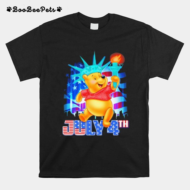 July 4Th Independence Pooh T-Shirt