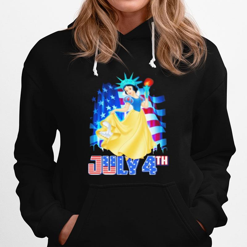 July 4Th Independence Snow White Disney Hoodie