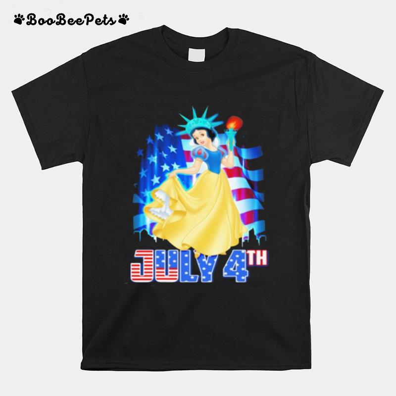 July 4Th Independence Snow White Disney T-Shirt
