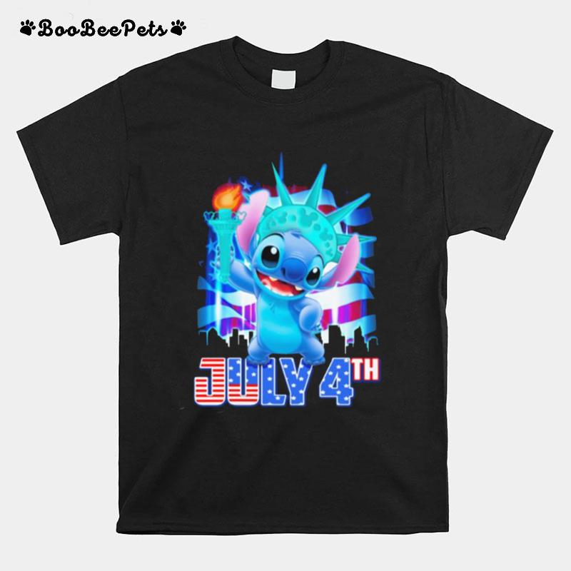 July 4Th Independence Stitch T-Shirt