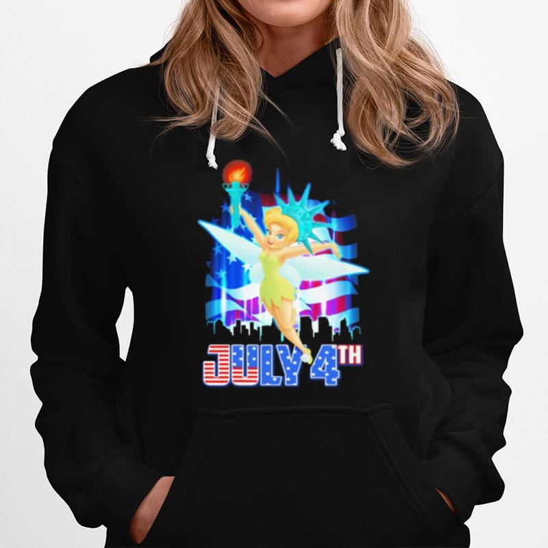 July 4Th Independence Tinker Bell Disney Hoodie
