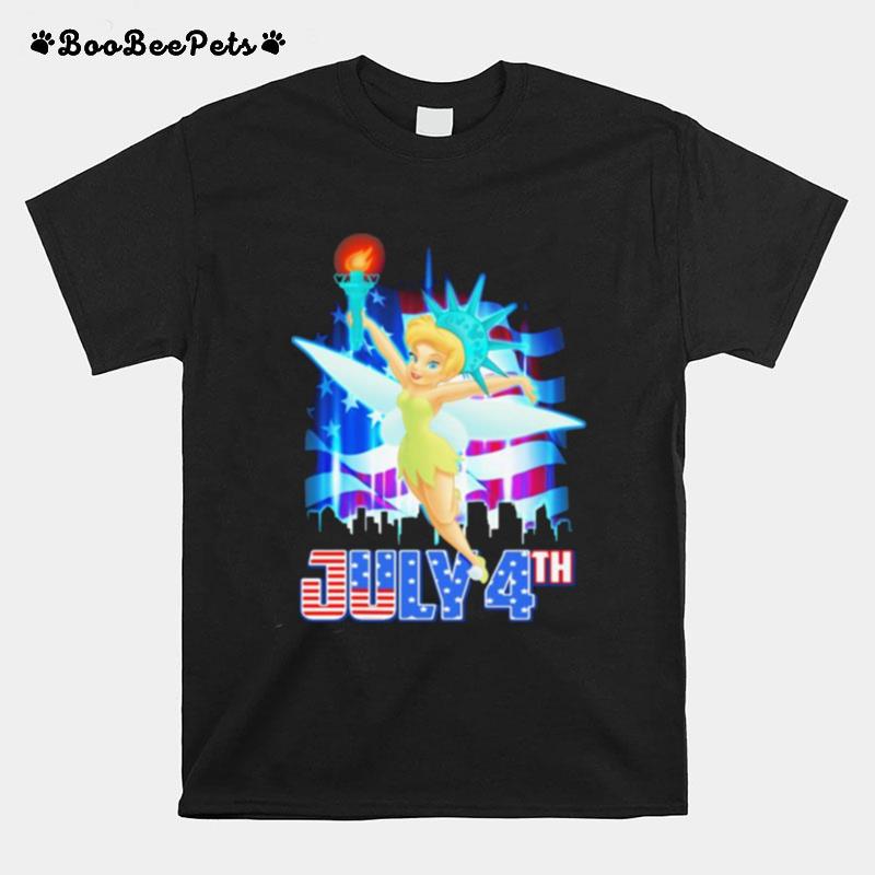 July 4Th Independence Tinker Bell Disney T-Shirt
