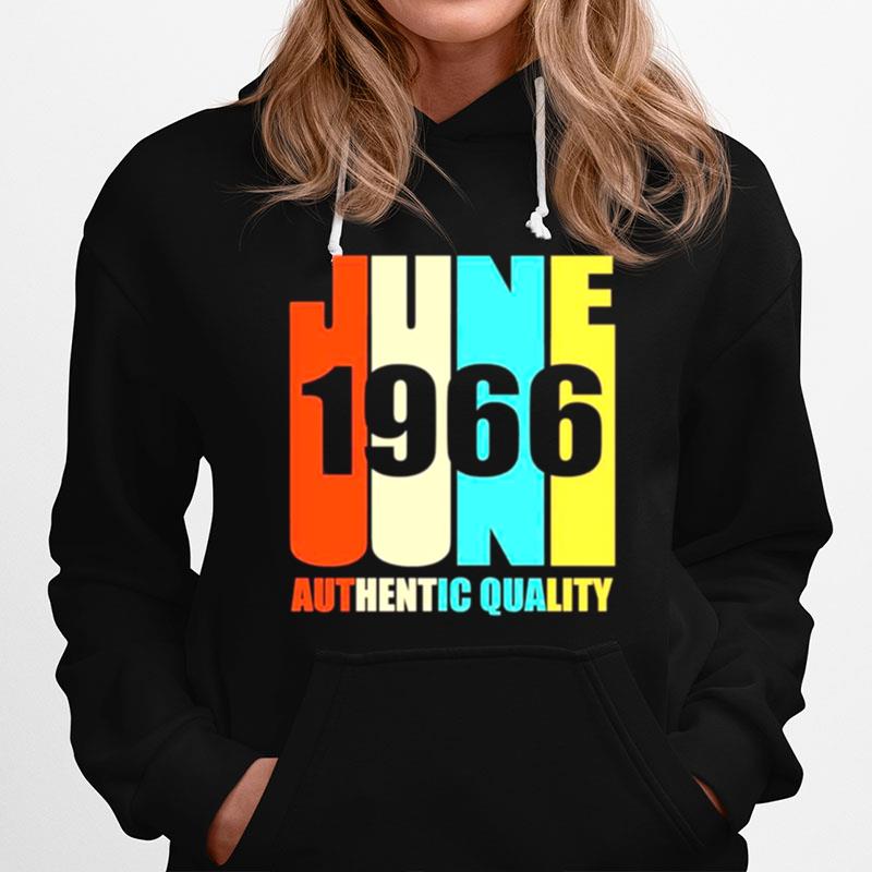 June 1966 Authentic Quality 52Nd Birthday Classic Hoodie