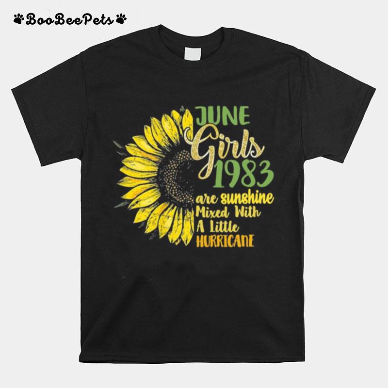 June Girls 1983 36Th Birthday 1983 T-Shirt