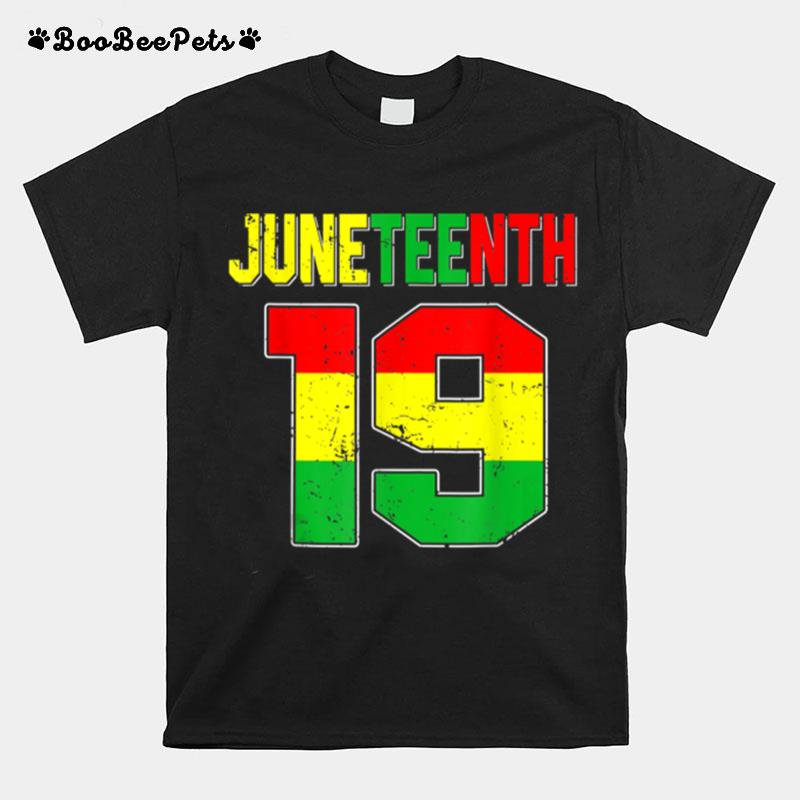 Juneteenth African American Freedom Black History June 19 T B09Zts98Wk T-Shirt