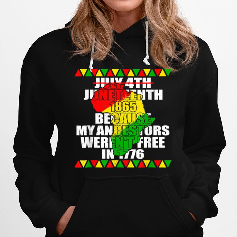 Juneteenth Ancestors Black African American Flag Pride T B09Zttxlr7 Hoodie