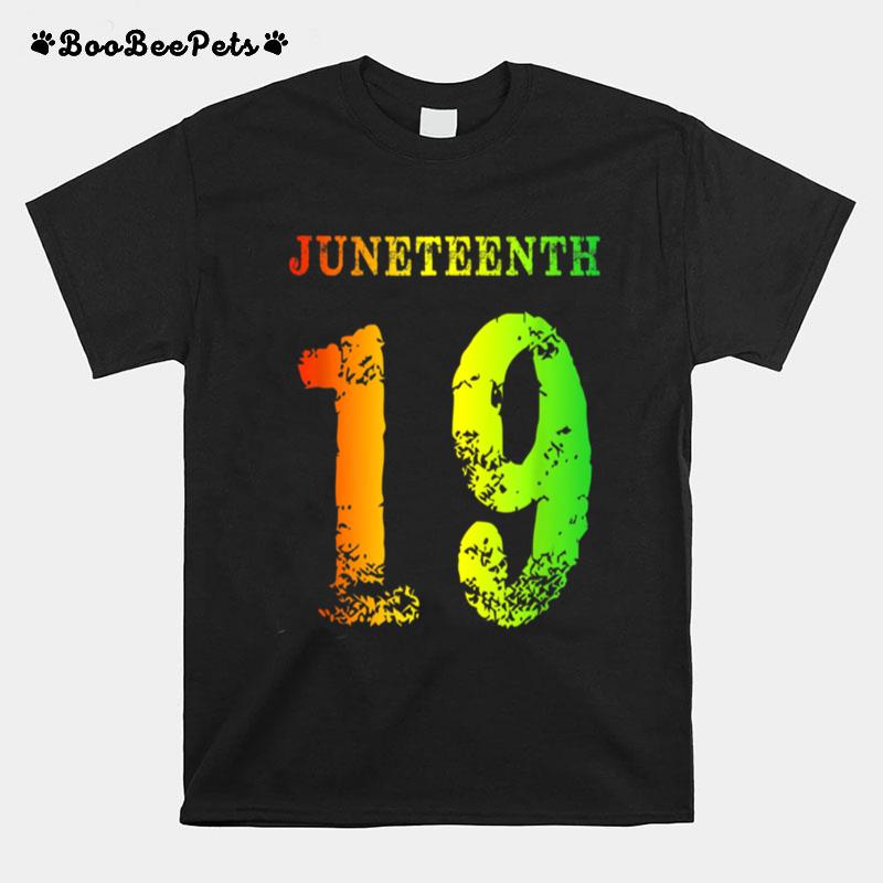 Juneteenth Ancestors Black African Map American June 19 Gift T B0B3Dnyd3M T-Shirt