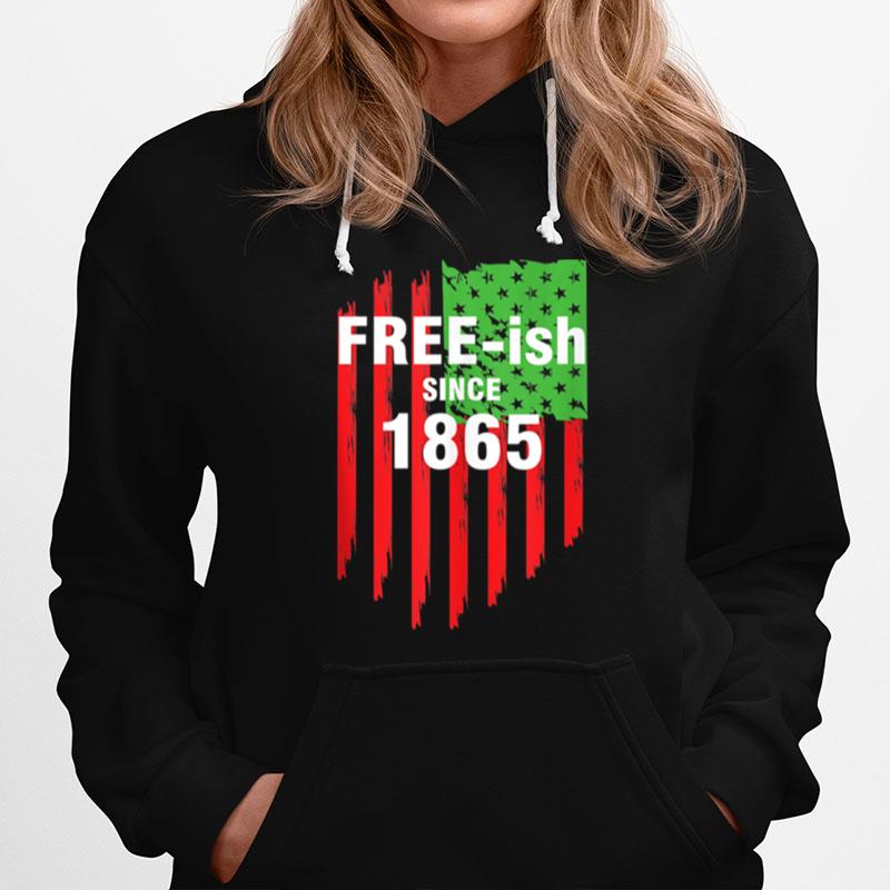 Juneteenth Freedom Day 1865 Flag African American Blm Hoodie