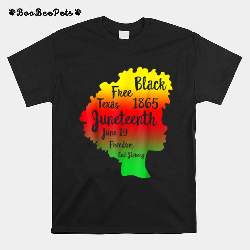 Juneteenth Freedom Day African American June 19Th 1965 T B09Ztm6Sbb T-Shirt