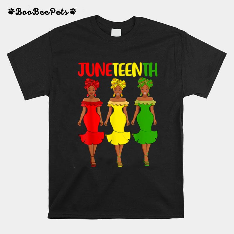 Juneteenth I Am The Storm Black Melanin Women 1865 T B0B3Dm8C3X T-Shirt