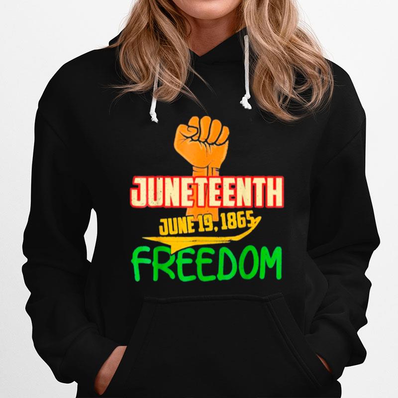 Juneteenth June 19 Freedom Day Classic Hoodie