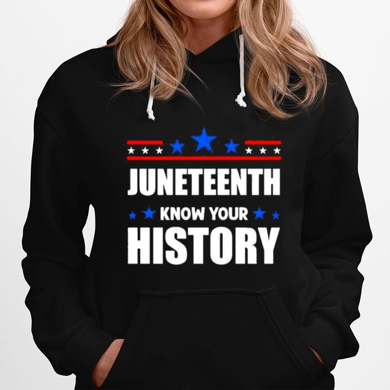 Juneteenth Know Your History %E2%80%93 Black Lives Matter Hoodie