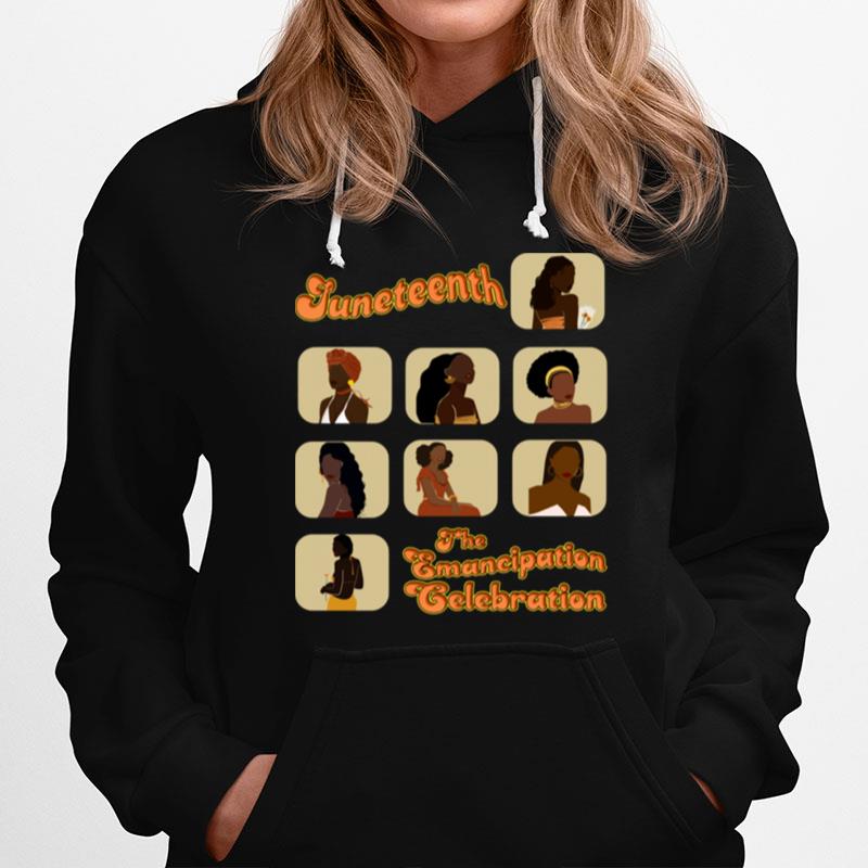 Juneteenth The Emancipation Celebration Black Hoodie