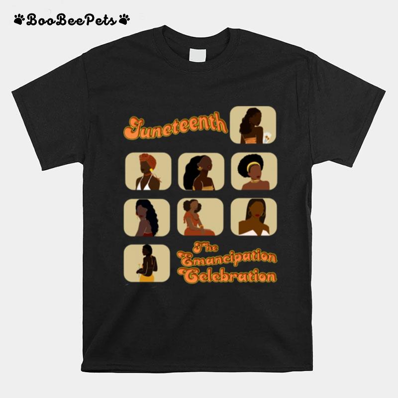 Juneteenth The Emancipation Celebration Black T-Shirt